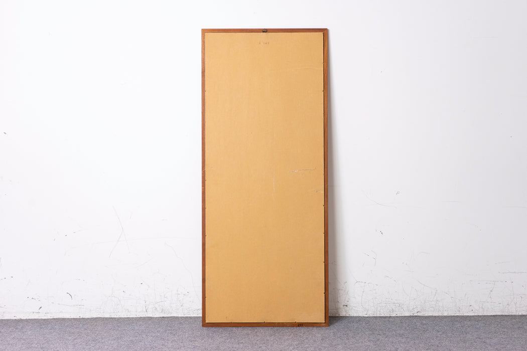 Teak Danish Mirror - (326-255)