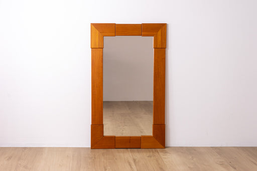 Danish Modern Teak Wall Mirror - (D1647)