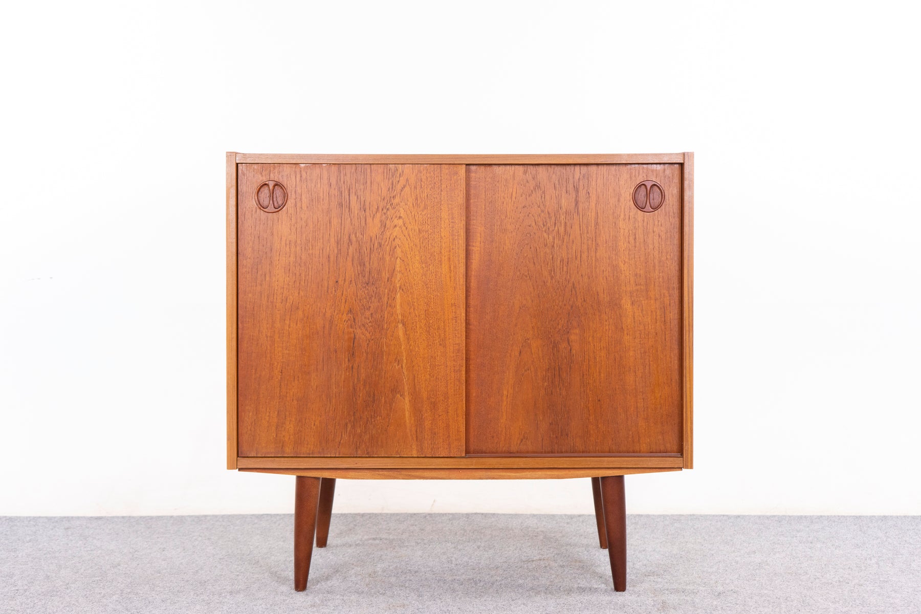Danish Mid-Century Modern Teak Cabinet - (327-020)