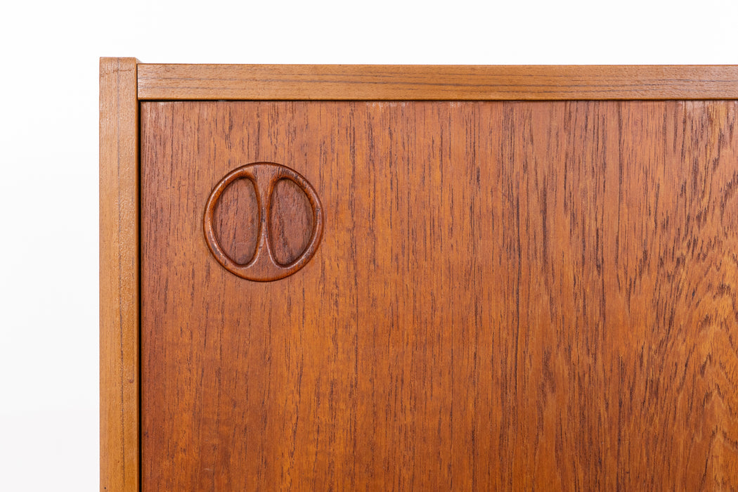 Danish Mid-Century Modern Teak Cabinet - (327-020)