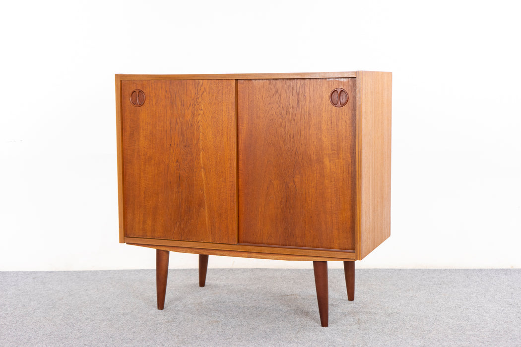 Danish Mid-Century Modern Teak Cabinet - (327-020)