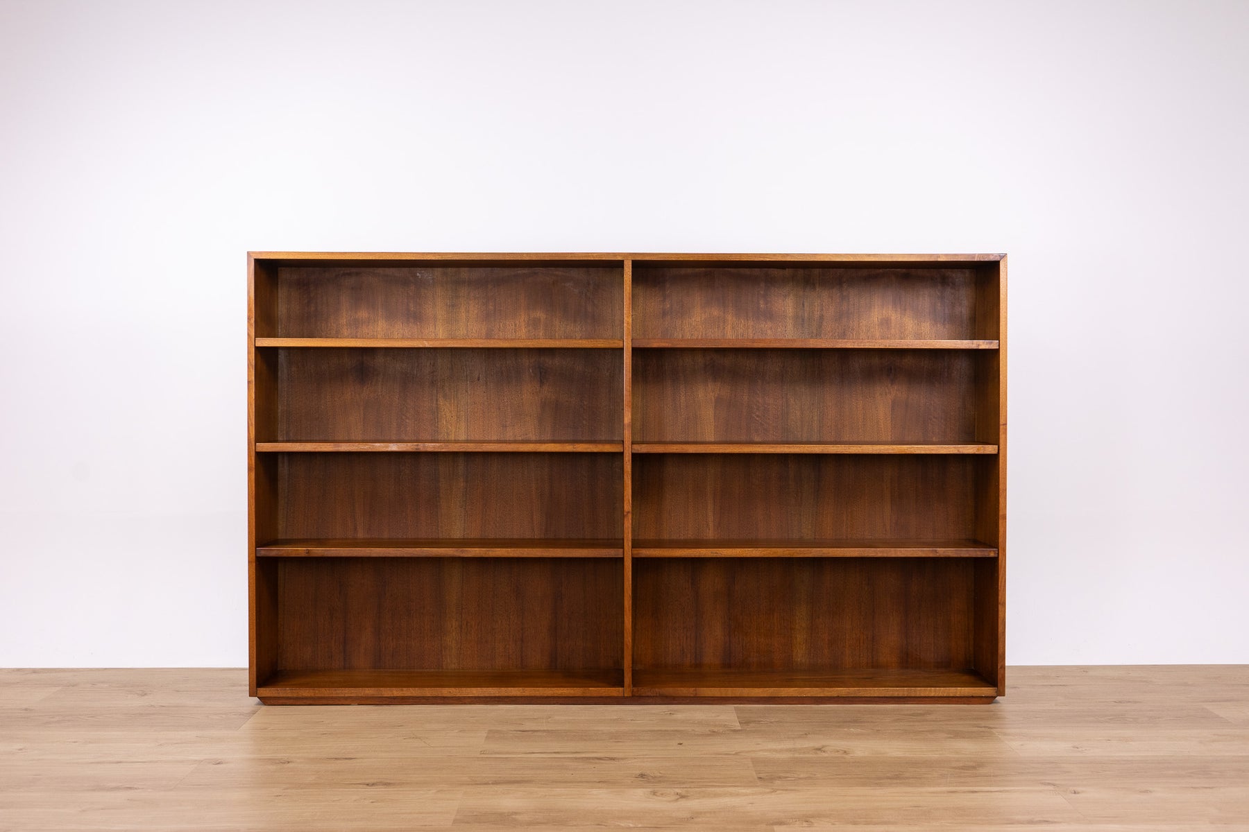 Danish Mid Century Walnut Bookcase - (310-194)