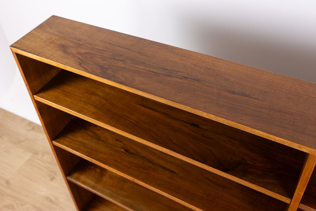 Danish Mid Century Walnut Bookcase - (310-194)