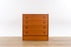 Danish Modern Teak Dresser by Domino Møbler - (D1562)