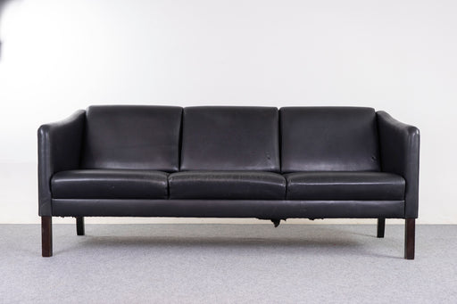 Leather Danish Sofa - (326-260)
