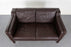 Danish Leather Loveseat by Stouby - (320-093)