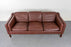Danish Mid-Century Leather Sofa - (324-205)