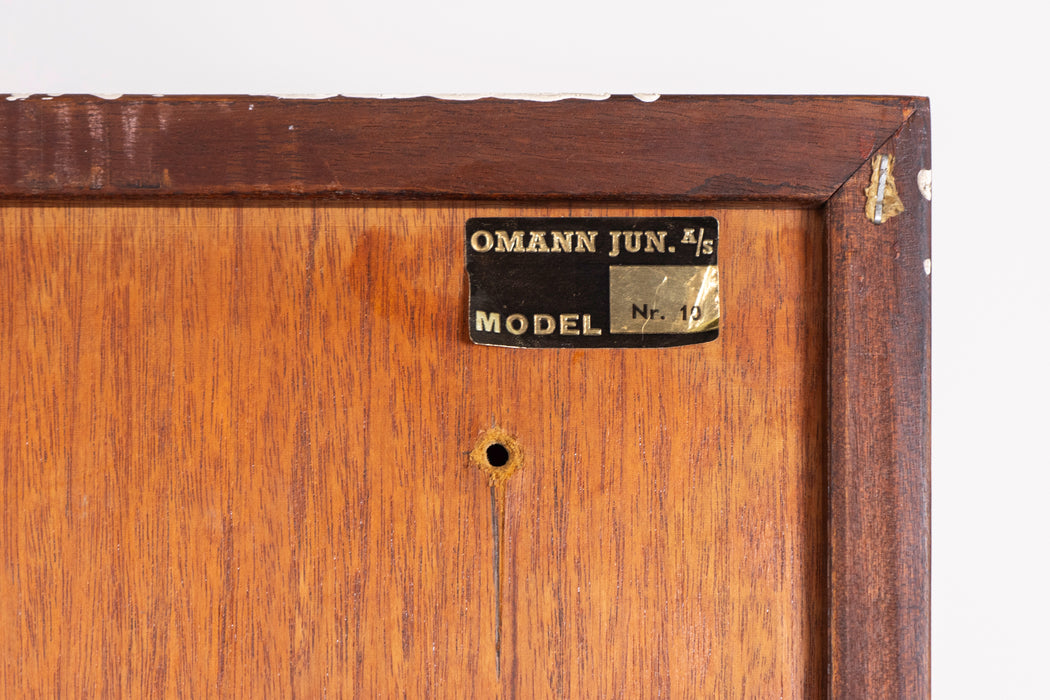 Danish Modern Rosewood & Glass Cabinet by Omann Jun - (325-113)