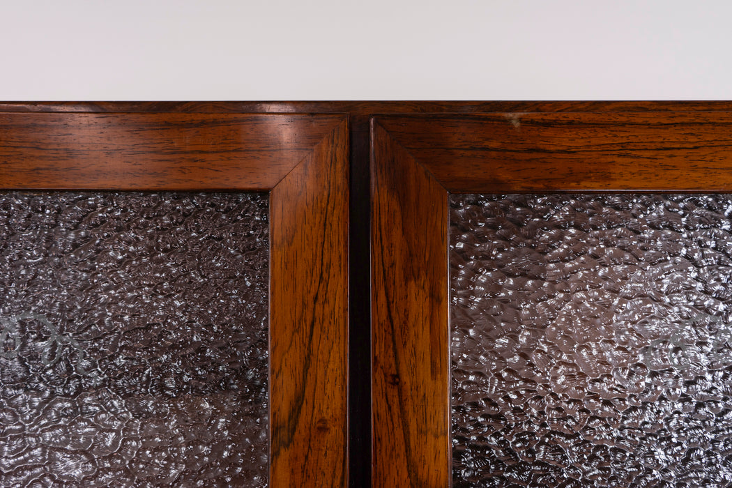 Danish Modern Rosewood & Glass Cabinet by Omann Jun - (325-113)