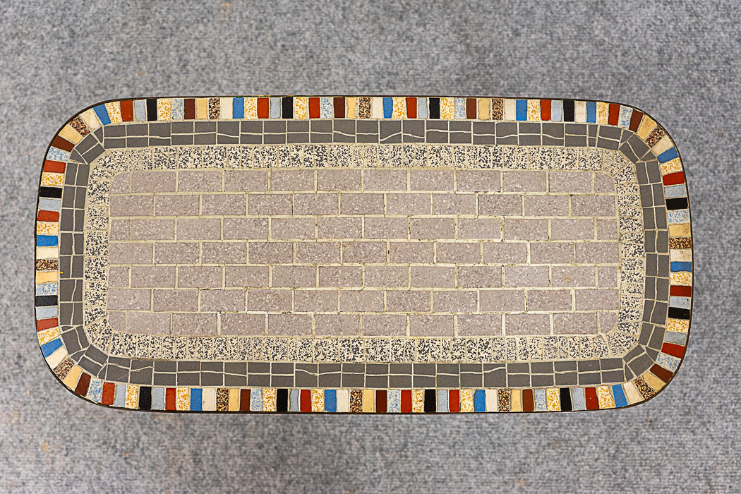 Mosaic Mid-Century Side Table - (325-227)