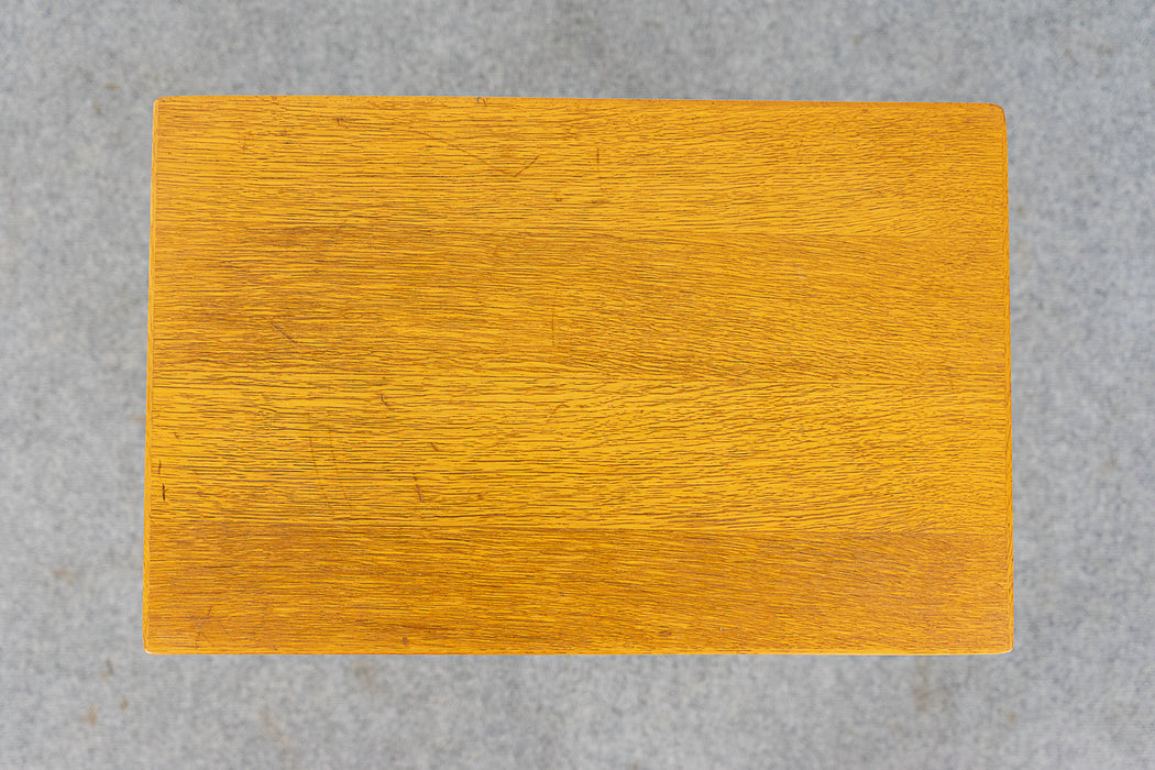 Danish Modern Oak Bedside Table - (324-353.9)
