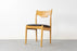 1 Oak & Leather Danish Dining Chair - (320-122.2)