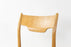 1 Oak & Leather Danish Dining Chair - (320-122.3)