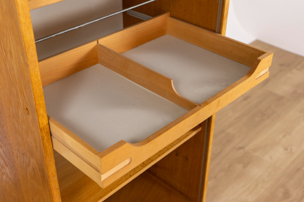 Danish Modern Oak File Cabinet - (325-134)