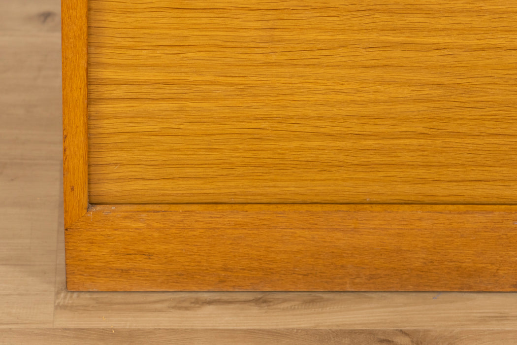Danish Modern Oak File Cabinet - (325-134)