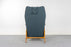 Danish Oak Lounge Chair - (324-147)