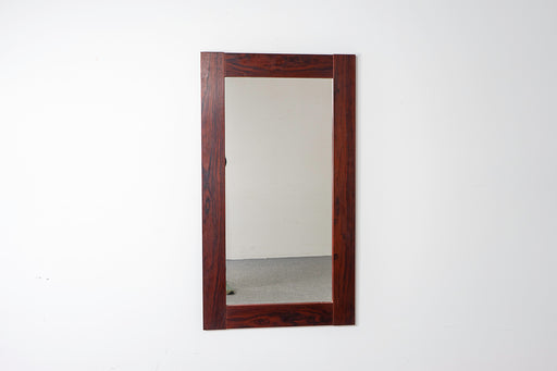 Danish Modern Rosewood Mirror - (321-342.9)