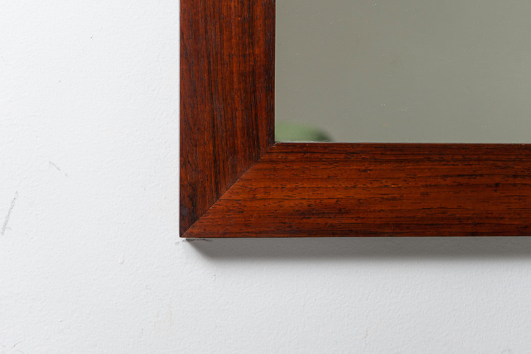 Danish Modern Rosewood Mirror - (324-142.9)