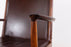 Rosewood & Leather Arm Chair by Kai Lyngfeldt Larsen - (324-137.2)