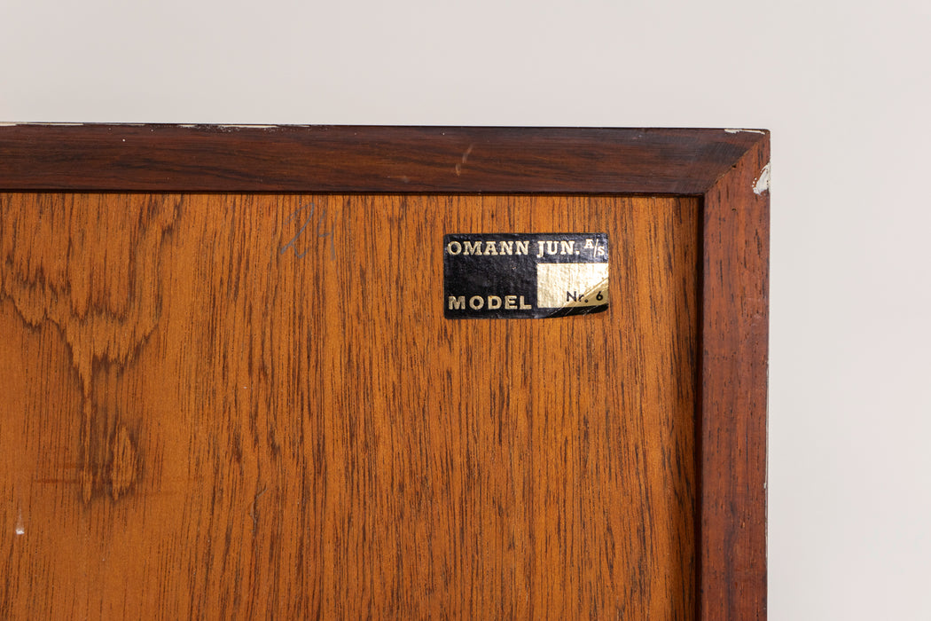 Rosewood Bookcase by Omann Jun - (326-241)