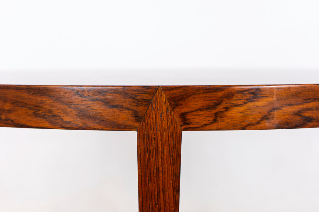 Severin Hansen Round Rosewood Coffee Table - (327-081)