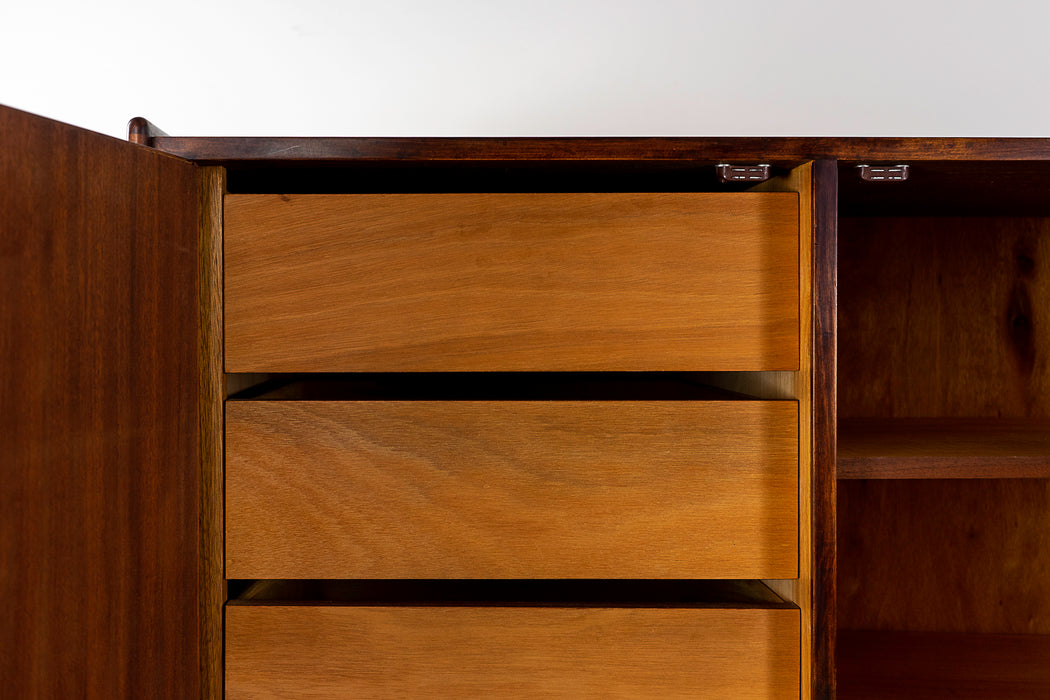 Mid-Century Rosewood Dresser/Wardrobe - (D1014)