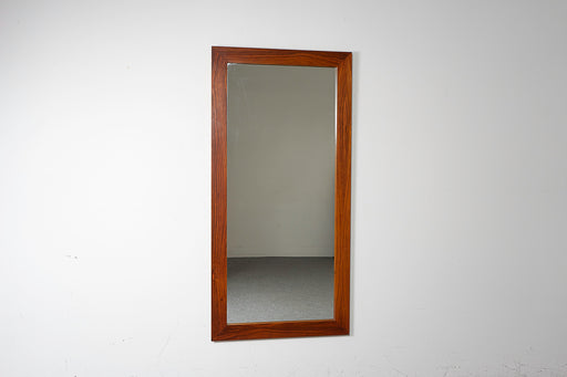 Danish Mid-Century Rosewood Mirror - (324-142.8)