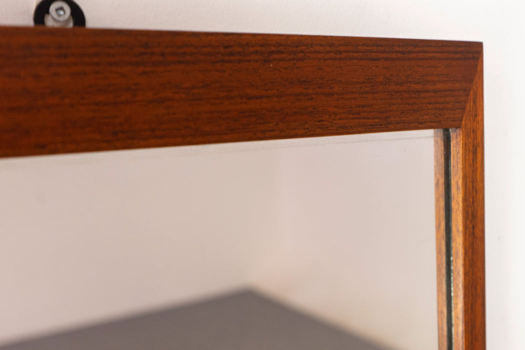 Teak Danish Mirror - (326-142.4)