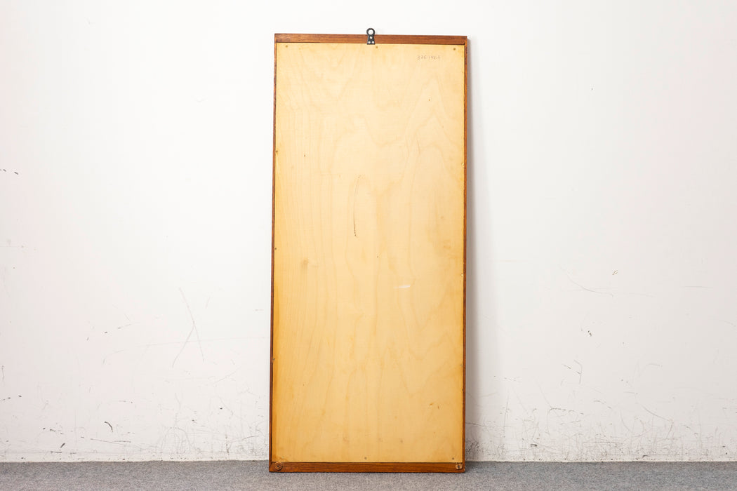 Teak Danish Mirror - (326-142.4)