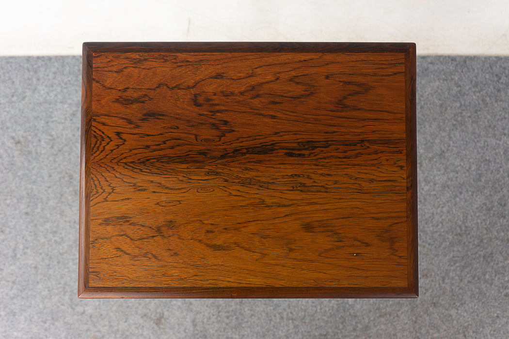 Mid-Century Rosewood Nesting Tables - (320-176)
