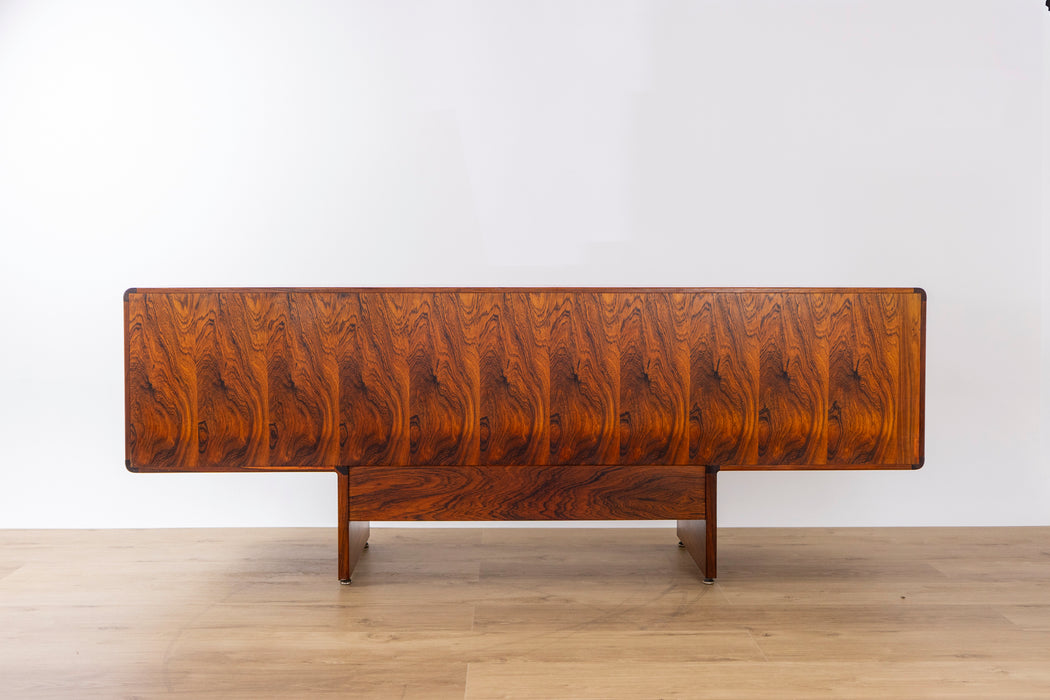 Danish Modern Rosewood Office Suite, Desk & Sideboard - (D1563)