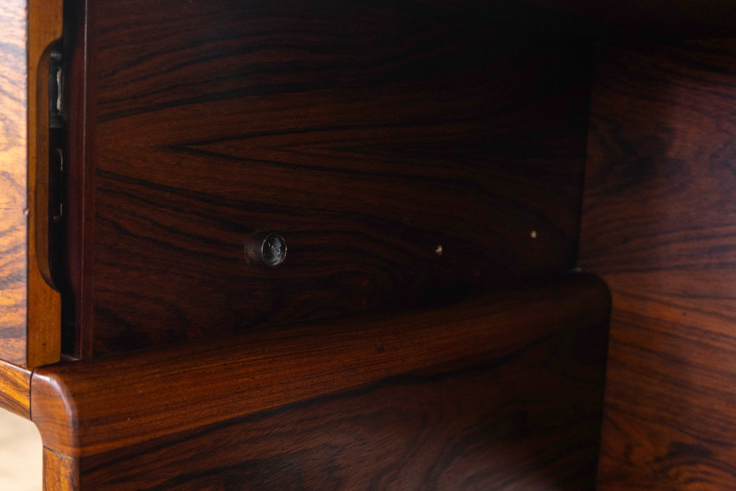 Danish Modern Rosewood Office Suite, Desk & Sideboard - (D1563)