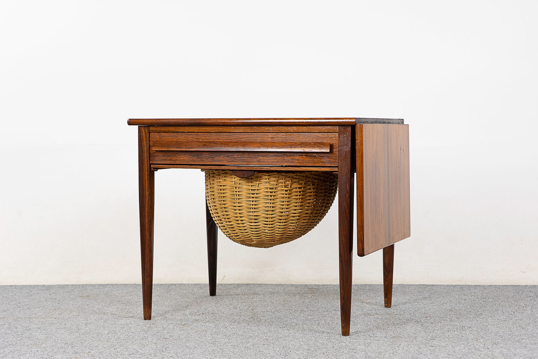 SALE - Rosewood Sewing Table by Johannes Andersen - (323-124.2)