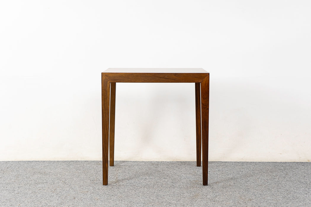 Rosewood Side Table by Haslev - (322-132.2)