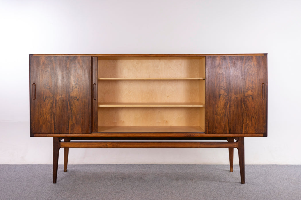 Rosewood Danish Sideboard - (326-085)