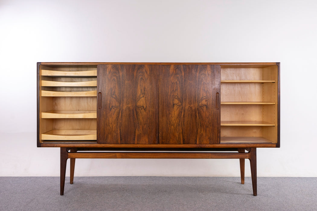 Rosewood Danish Sideboard - (326-085)