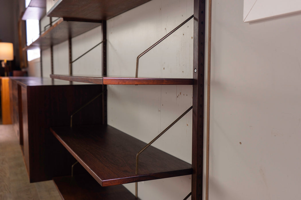 Rosewood Mid-Century Wall System - (325-251)