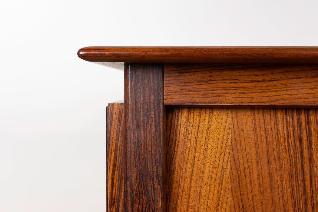 Danish Rosewood Desk by H. Sigh & Son - (D1011)