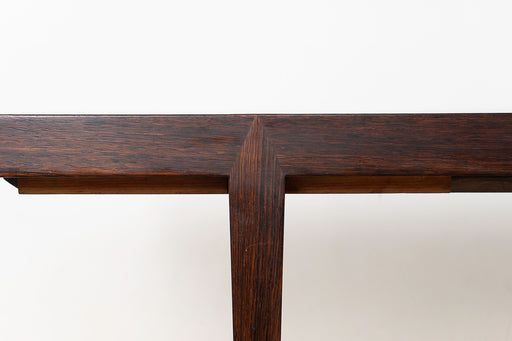 Rosewood & Tile Coffee Table - (320-072)