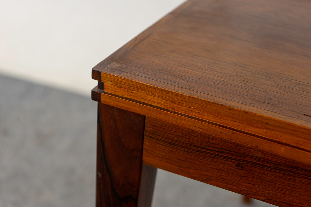 Danish Modern Rosewood Side Table - (D1060)