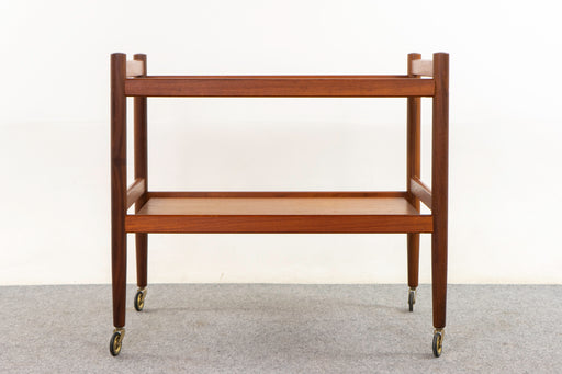 Teak Danish Bar Cart - (D1299)