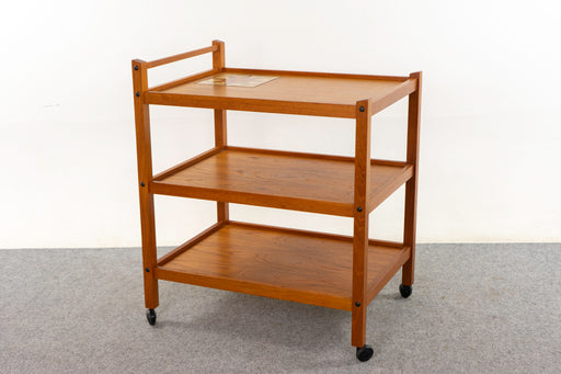 Teak & Tile Bar Cart - (D1300)