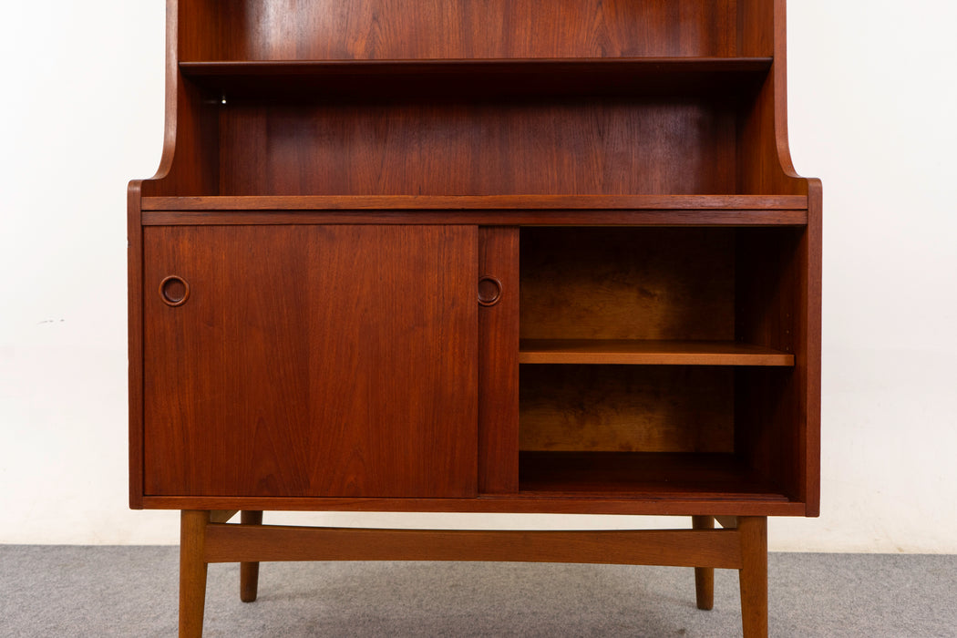 Teak Bookcase/Cabinet - (325-068)