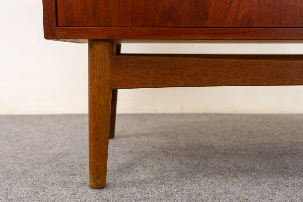 Teak Bookcase/Cabinet - (325-068)