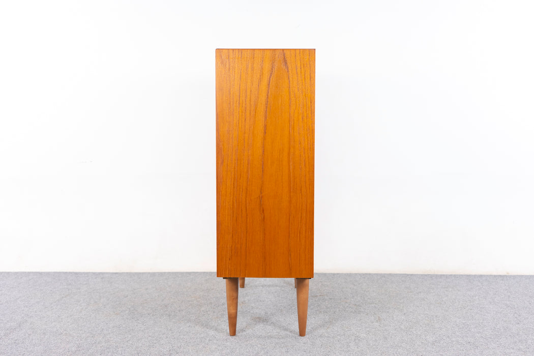 Danish Modern Teak Bookcase - (327-048)