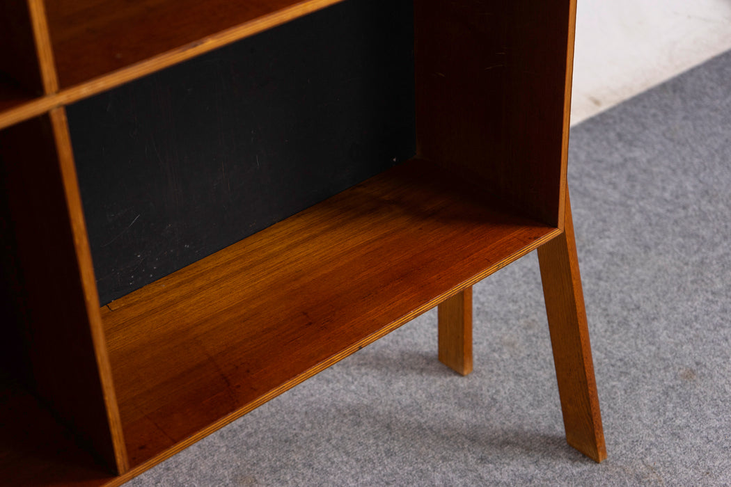 Danish Mid Century Teak Bookcase - (327-053)
