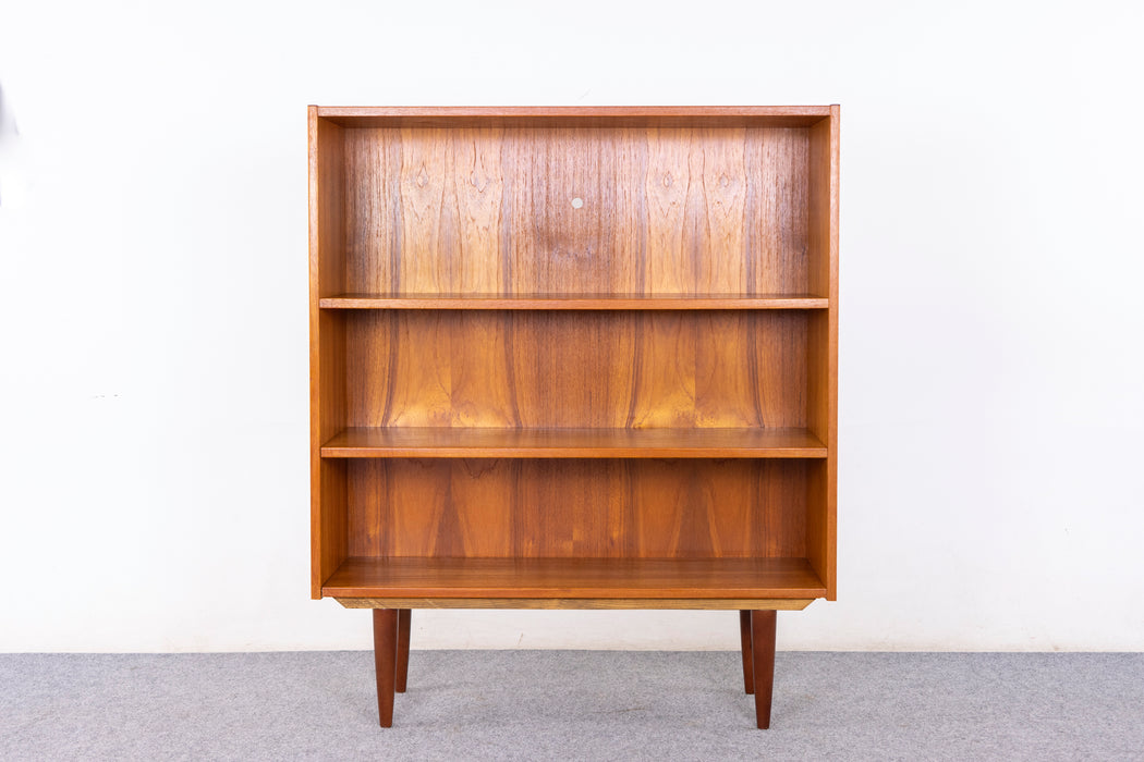 Danish Mid Century Teak Bookcase - (327-054)