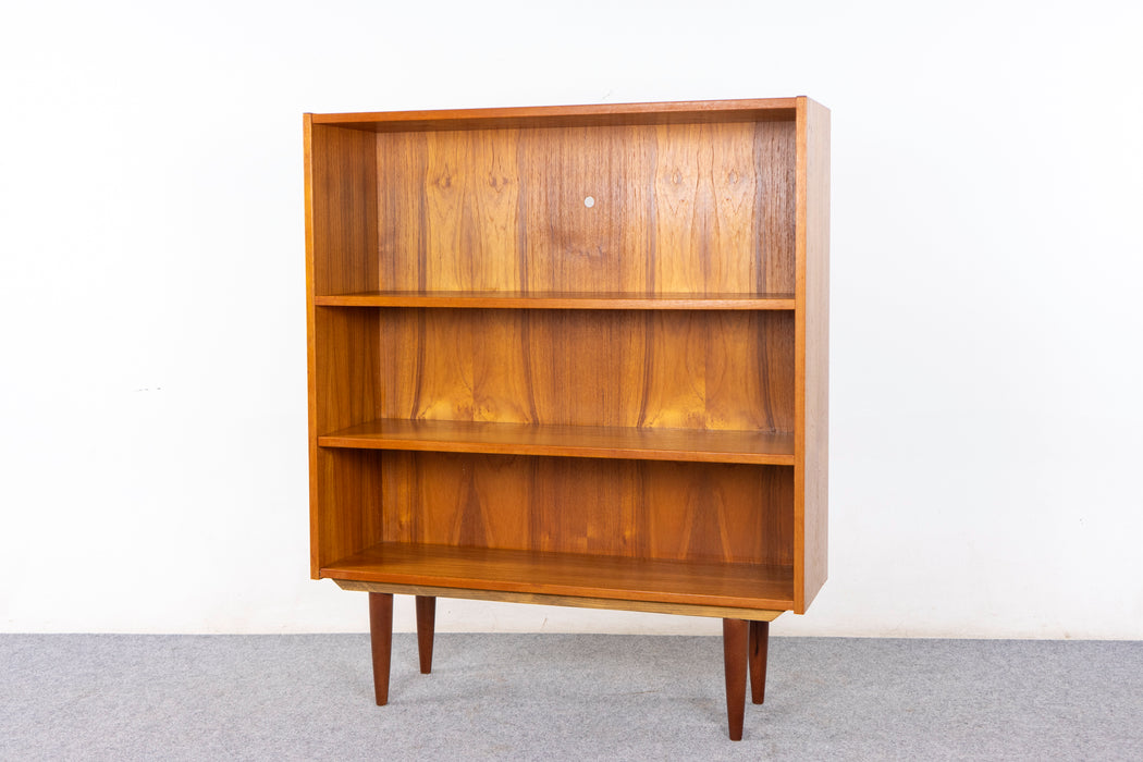 Danish Mid Century Teak Bookcase - (327-054)