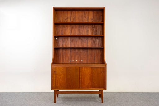 Teak Mid-Century Bookcase/Cabinet - (325-194)