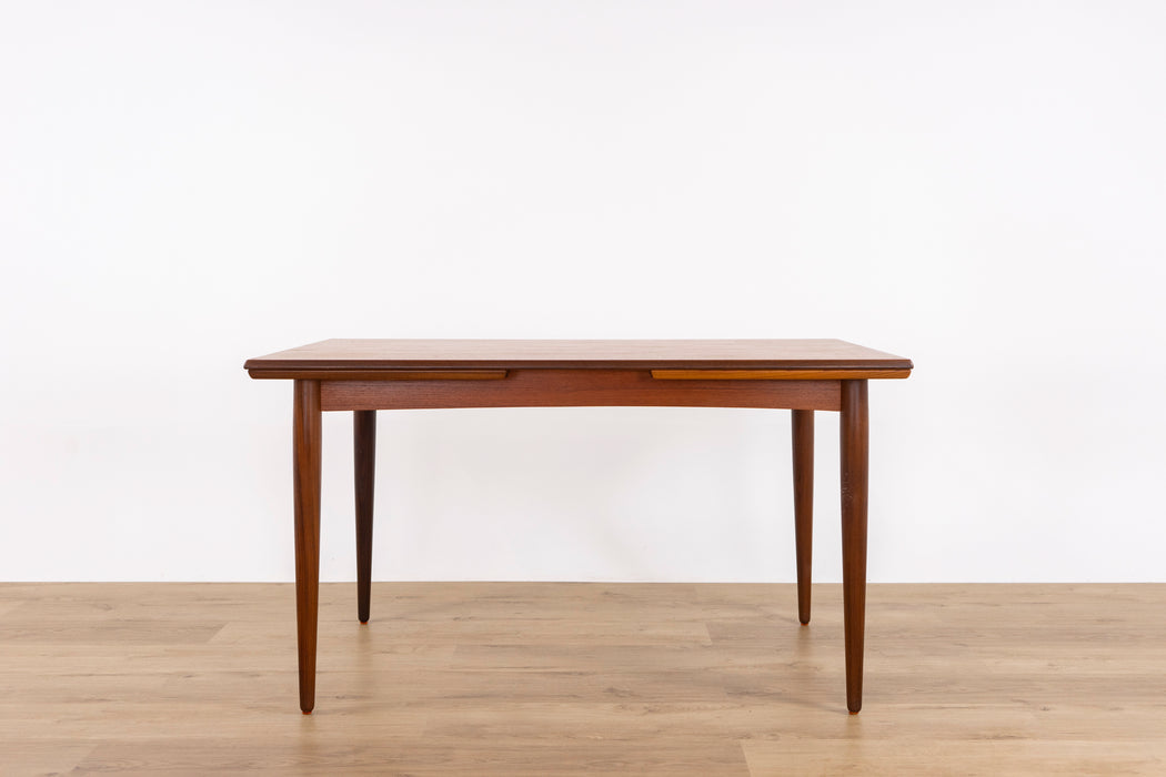 Danish Modern Teak Dining Table - (327-033)